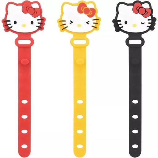 Gourmandise Hello Kitty Cable Band 3 Pcs Set JAPAN OFFICIAL