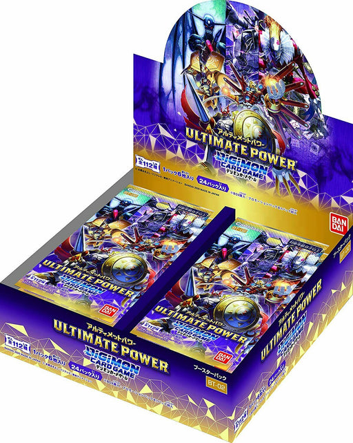 BANDAI Digimon Card Game Booster ULTIMATE POWER [BT-02] (BOX) JAPAN OFFICIAL