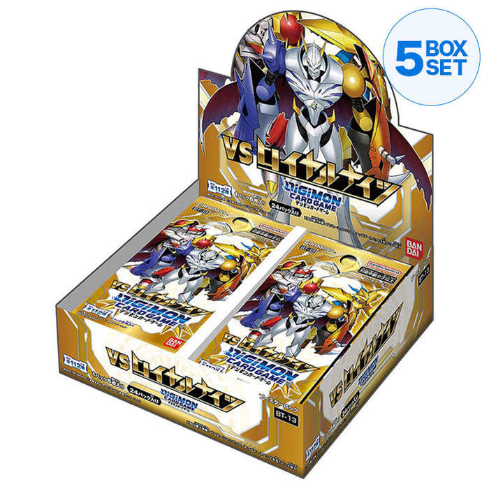 BANDAI Digimon Card Game Booster Pack VS Royal Knights BT-13 BOX JAPAN ZA-576