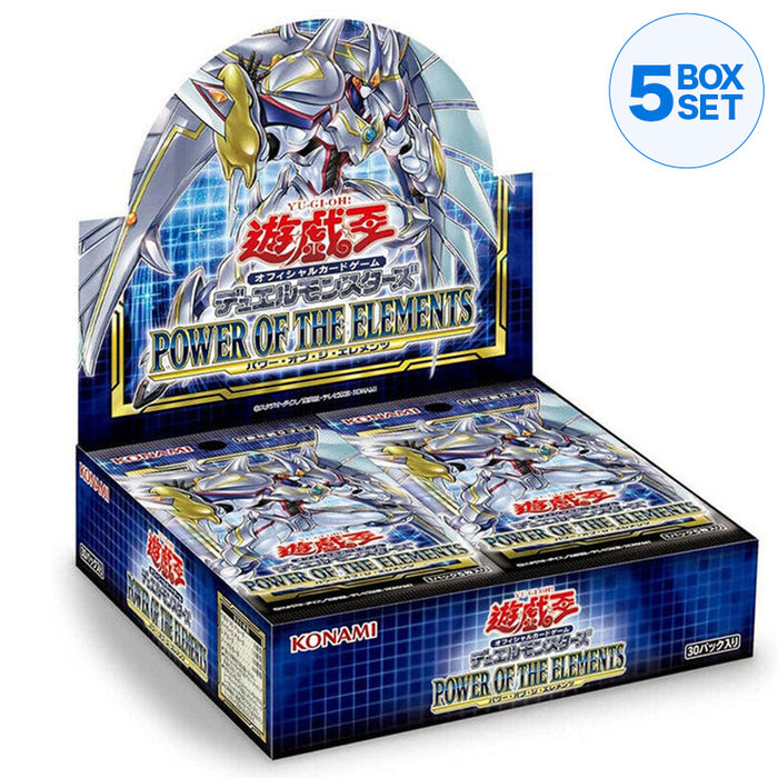 Yu-Gi-Oh! OCG Duel Monsters Power of the Elements Box JAPAN OFFICIAL ZA-73