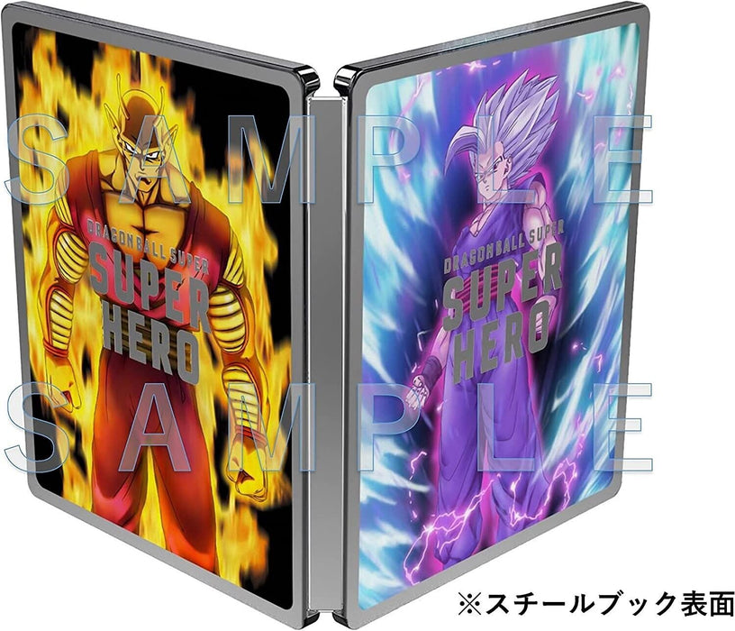 Dragon Ball Super Super Hero 4K ULTRA HD Blu-ray & Blu-ray Steel Book JAPAN