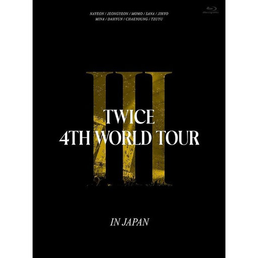TWICE 4th World Tour III in Japan Limited Edition Blu-ray JAPAN OFFICIAL