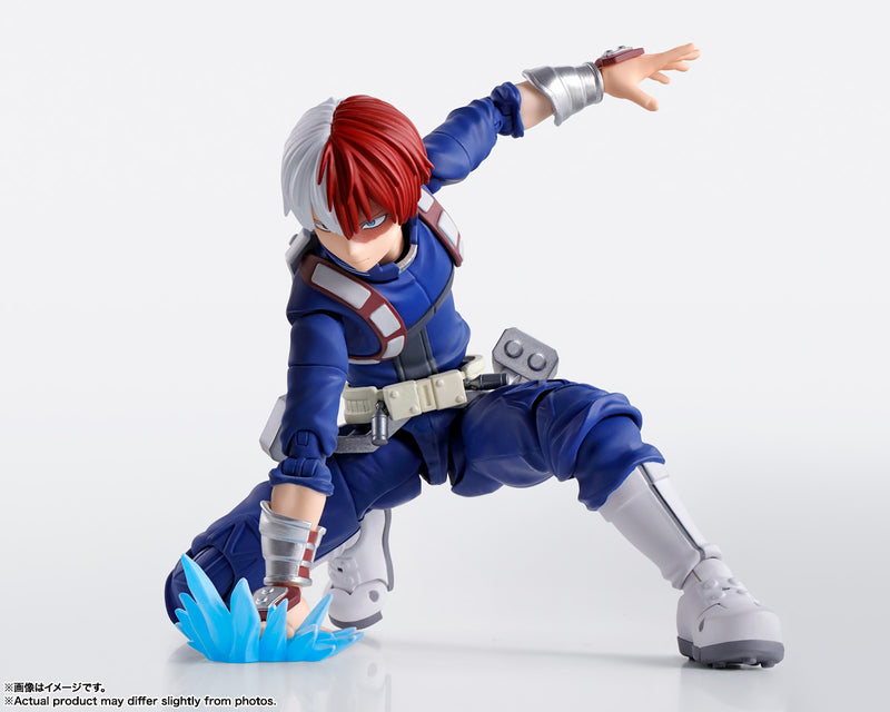 BANDAI S.H.Figuarts My Hero Academia Shoto Todoroki Action Figure JAPÃO OFICIAL