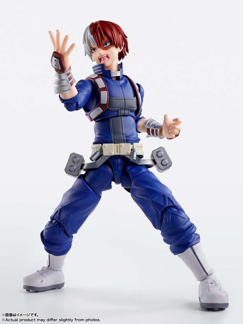 BANDAI S.H.Figuarts My Hero Academia Shoto Todoroki Action Figure JAPÃO OFICIAL
