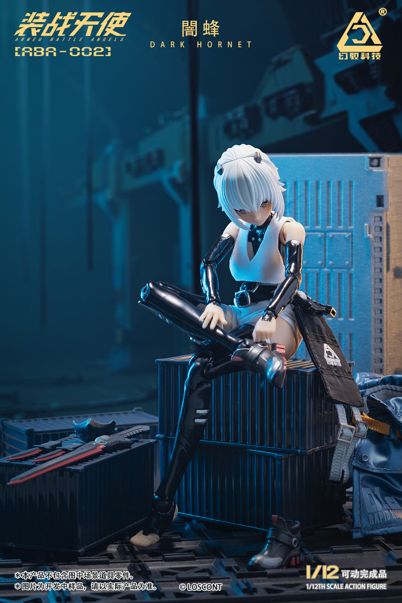 LOSCONT Armored Battle Angels Series ABA-002 Dark Hornet 1/12 Action Figure