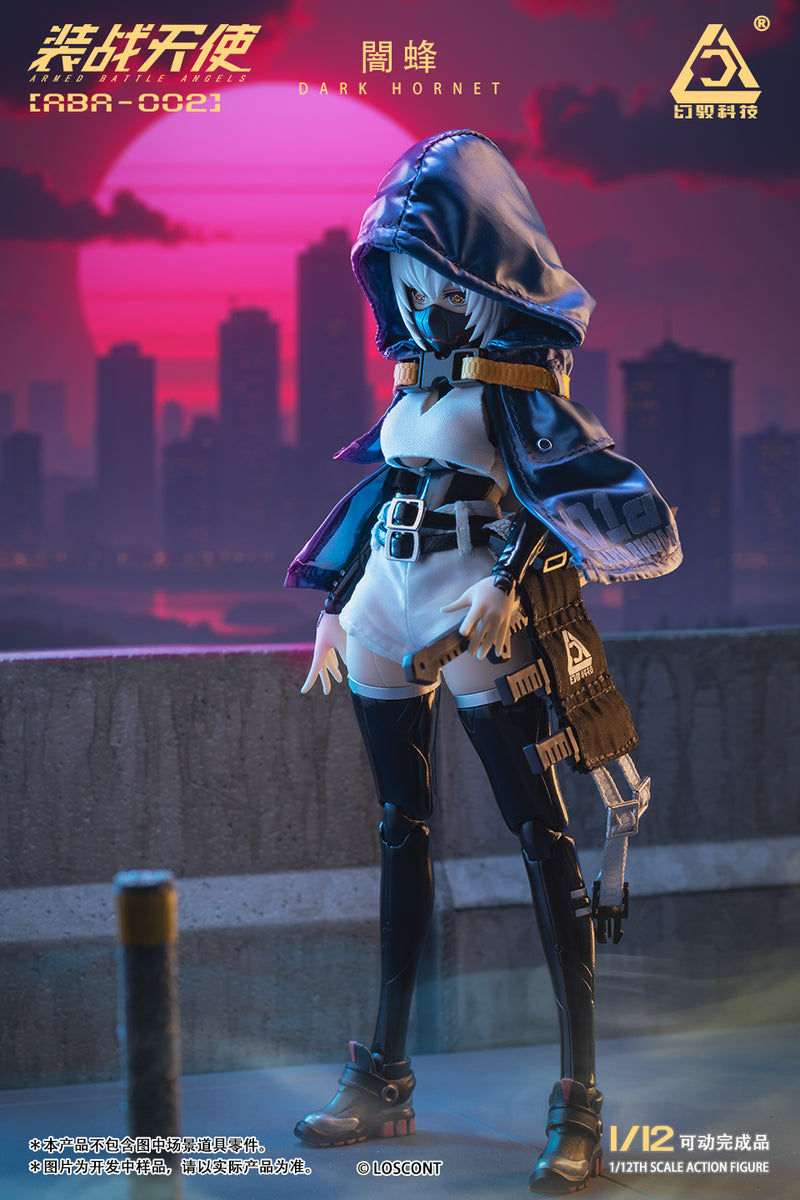 LOSCONT Armored Battle Angels Series ABA-002 Dark Hornet 1/12 Action Figure