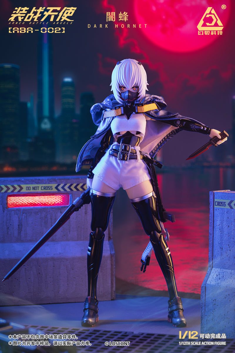 LOSCONT Armored Battle Angels Series ABA-002 Dark Hornet 1/12 Action Figure