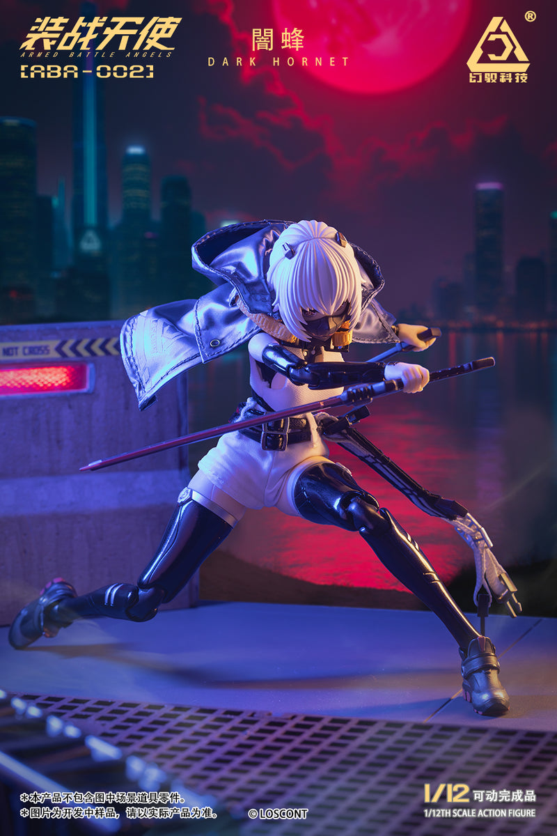 LOSCONT Armored Battle Angels Series ABA-002 Dark Hornet 1/12 Action Figure