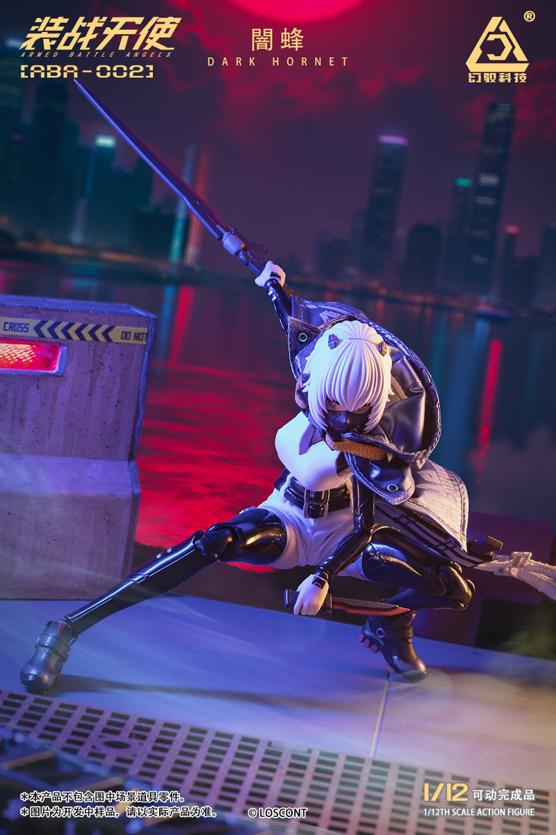 LOSCONT Armored Battle Angels Series ABA-002 Dark Hornet 1/12 Action Figure