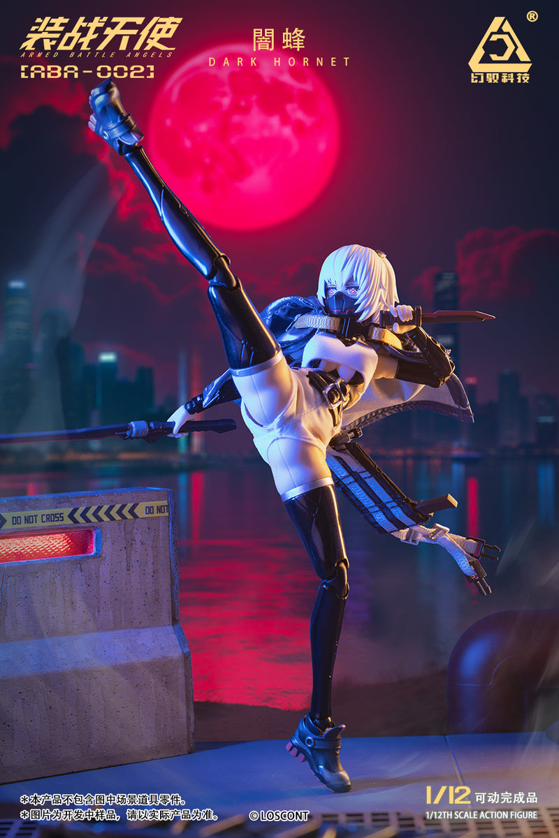 LOSCONT Armored Battle Angels Series ABA-002 Dark Hornet 1/12 Action Figure