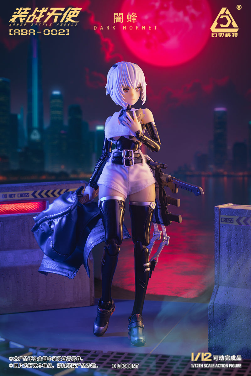 LOSCONT Armored Battle Angels Series ABA-002 Dark Hornet 1/12 Action Figure