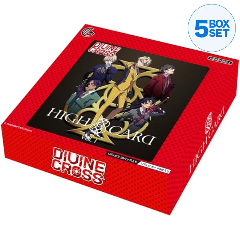 Cruz Divina TARJETA ALTA Vol. 1 caja de sobres TCG OFICIAL DE JAPÓN