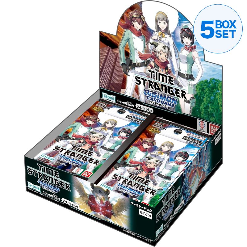 Digimon BT-24 Time Stranger Booster Box Digimon BT-24 Time Stranger Booster Box