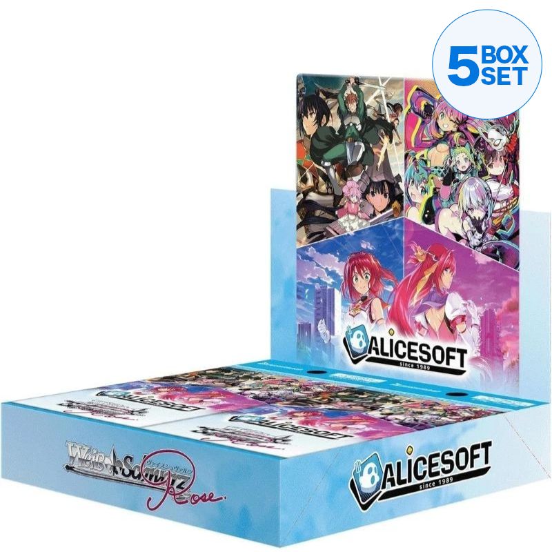 Weiss Schwarz Rose ALICESOFT Booster Pack Box TCG JAPAN OFFICIAL
