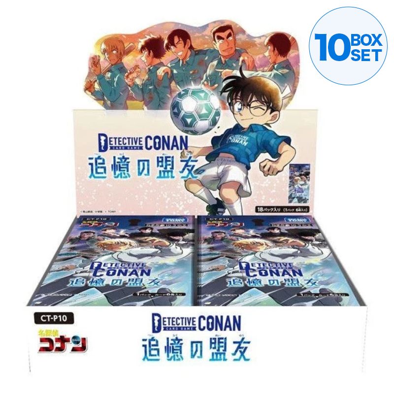 Detective Conan Allies of Remembrance CT-P10 Booster Pack Box TCG JAPAN OFFICIAL