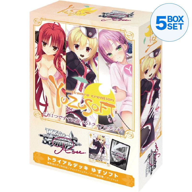 Weiss Schwarz Rose Yuzu Soft Trial Deck TCG JAPAN OFFICIAL