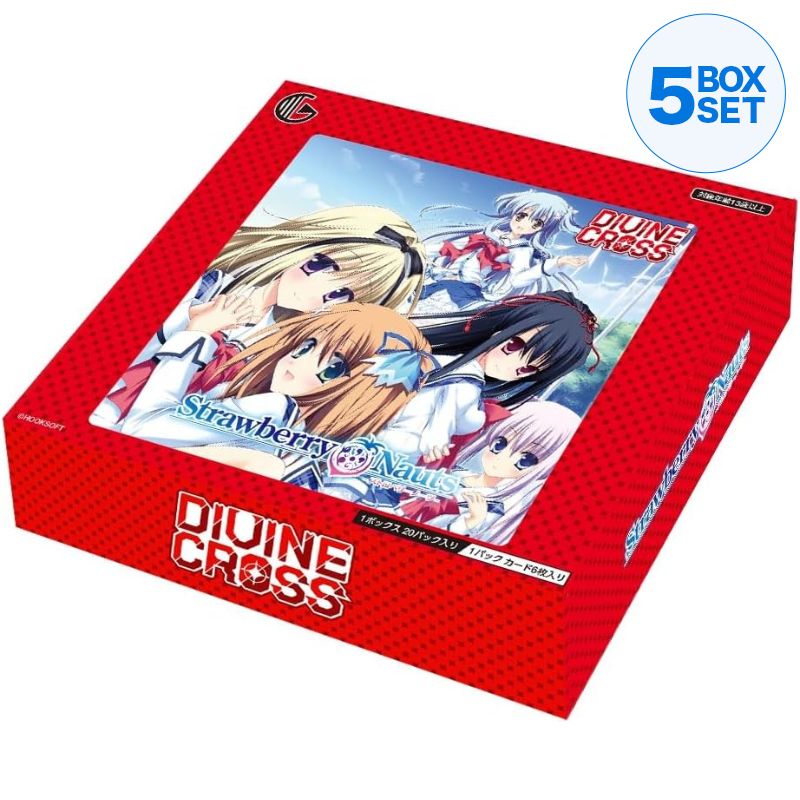 Divine Cross Strawberry Nauts Booster Pack Box TCG JAPAN OFFICIAL