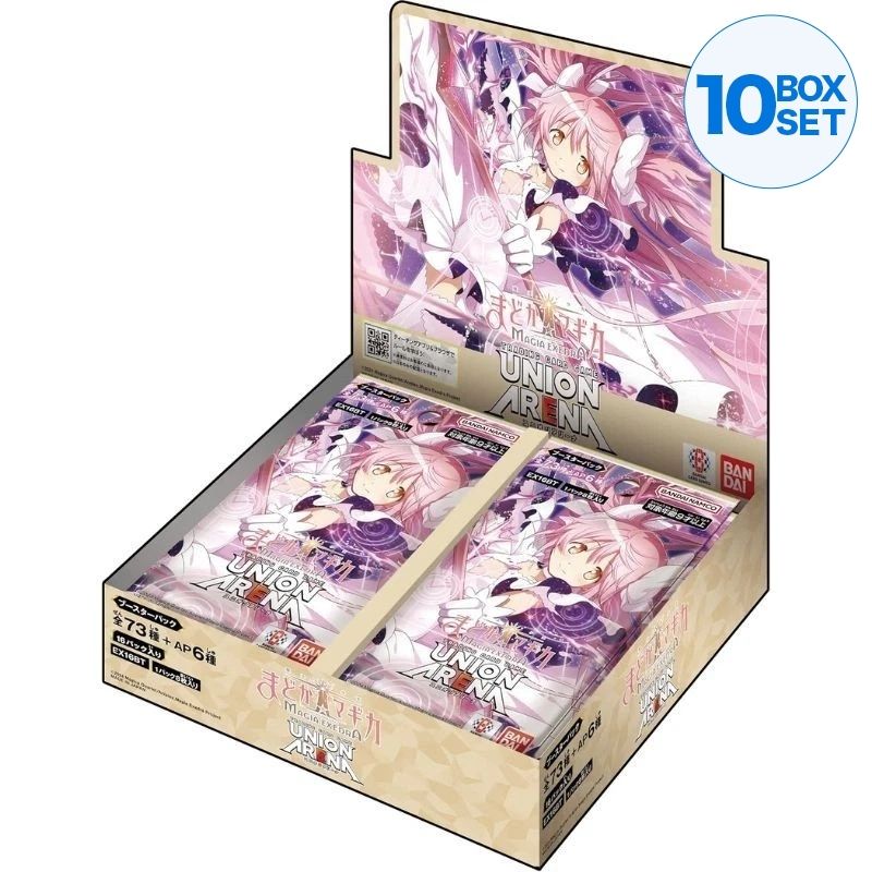 BANDAI Union Arena Puella Magi Madoka Magica EX16BT Booster Pack Box TCG JAPAN