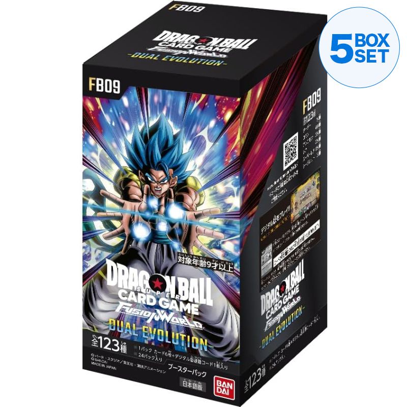 BANDAI Dragon Ball Super Card Game Fusion World FB09 Booster Pack Box TCG JAPAN