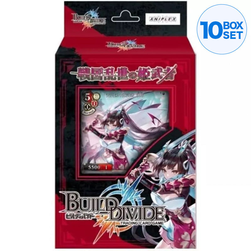 Build Divide Sengoku Turbulent Princess Warrior Vol.6 Starting Deck TCG JAPAN