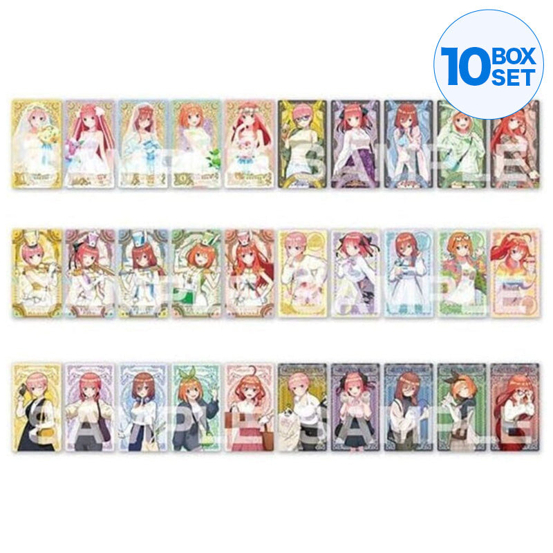 Arcana Card Collection The Quintessential Quintuplets Pack Box TCG JAPAN