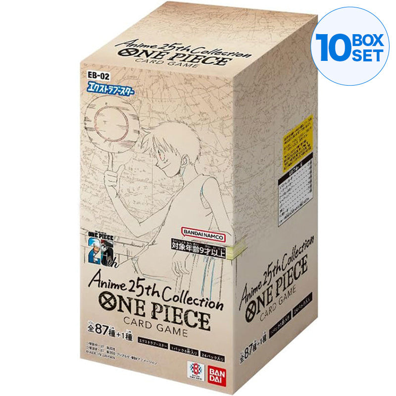 BANDAI ONE PIECE Card Game Extra Booster Anime25th collection EB-02 TCG JAPAN
