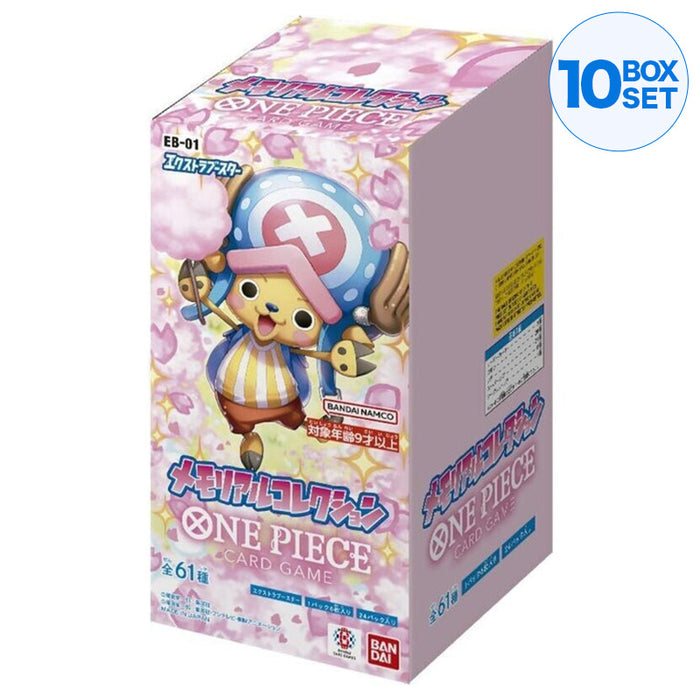 BANDAI ONE PIECE Extra Booster Memorial Collection EB-01 TCG JAPAN OFFICIAL
