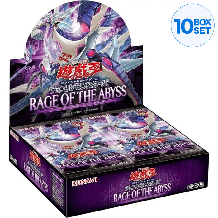 Konami yu-gi-oh! OCG Duel Monsters Rage of the Abyss Booster Pack Box TCG Japon