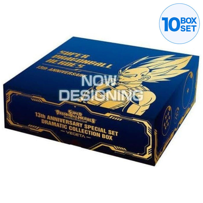 Dragon Ball 13th Anniversary Set especial Dramatic Collection Box Vegeta TCG