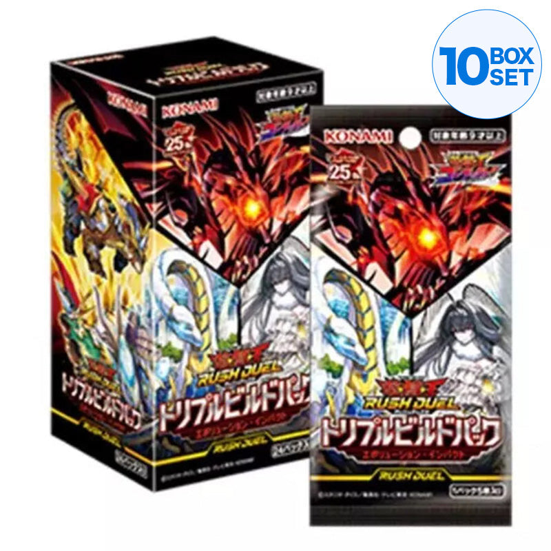 Konami Yu-Gi-Oh! OCG Rush Duel Triple Build Pack Evolution Impact