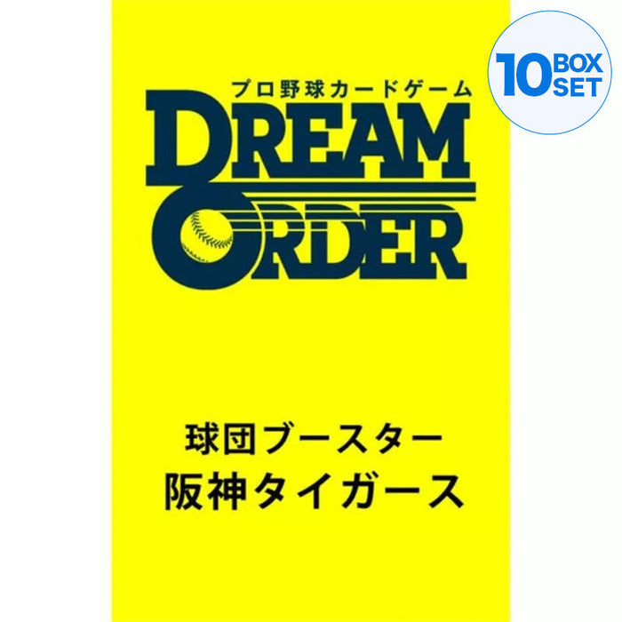 Professional Baseball Card Dream Order Hanshin Tigers Booster Pack Box TCG JAPAN