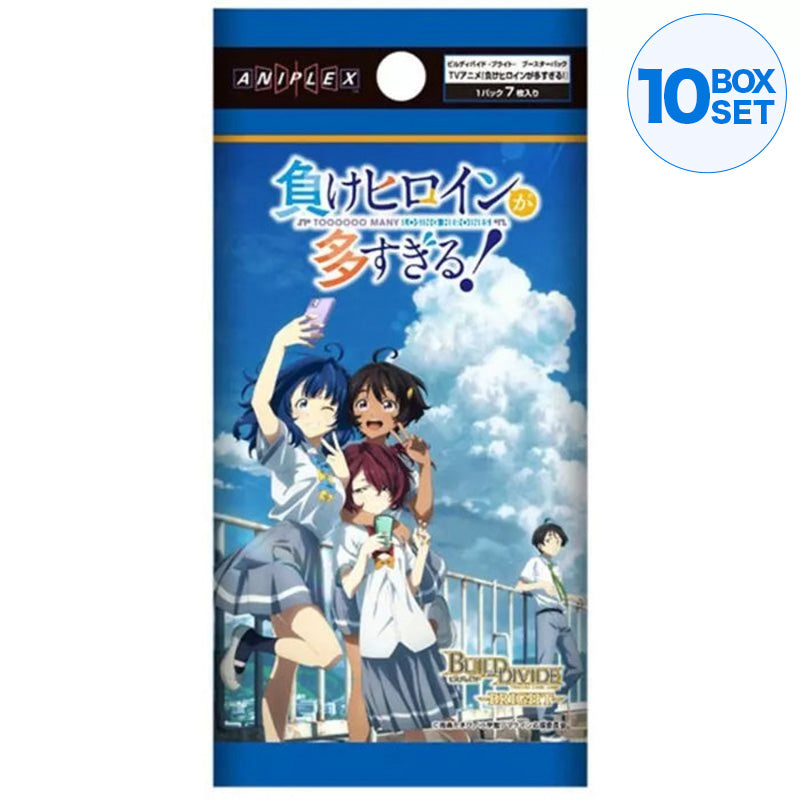 Build Divide Bright Makeine Too Many Losing Heroines! Booster Pack Box TCG JAPAN Build Divide Bright Makeine Too Many Losing Heroines! Booster Pack Box TCG JAPAN