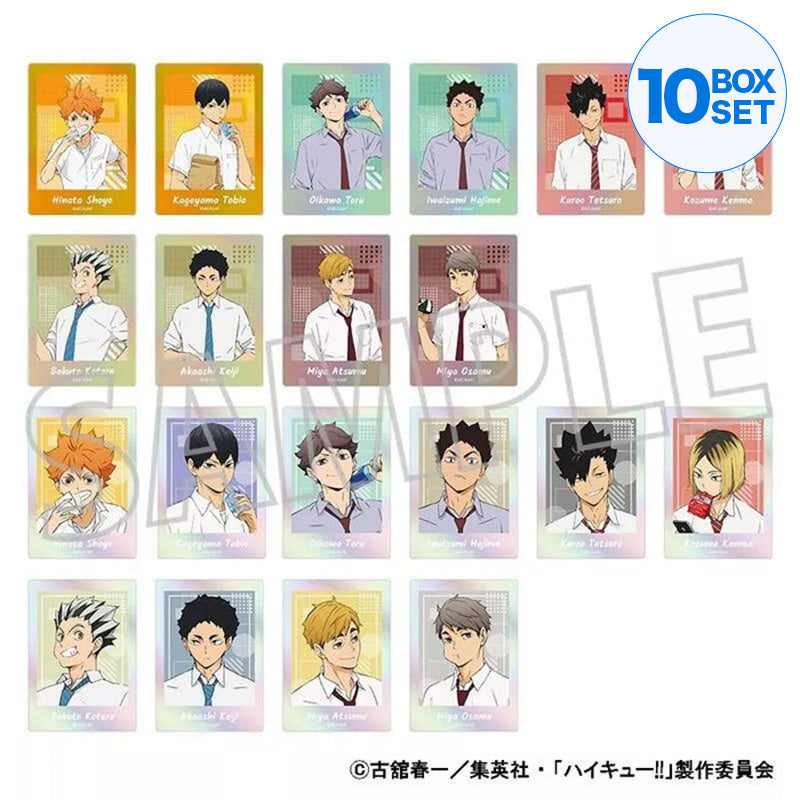 Haikyuu!! PashaColle Clear Ver. Pack Box TCG JAPAN OFFICIAL