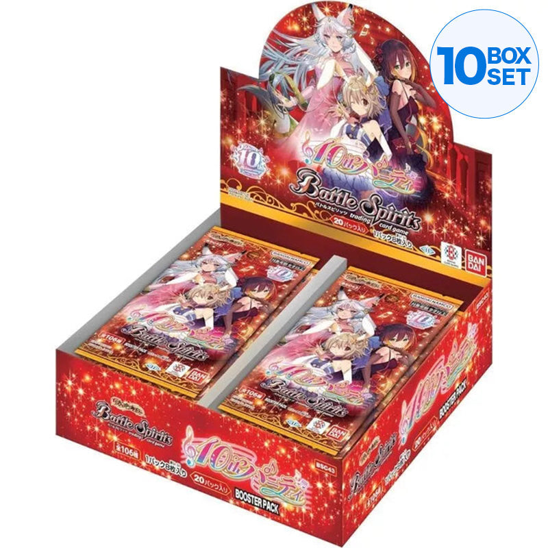 Bandai Battle Spirits Diva 10th Party Booster Pack Box TCG Japan Oficial