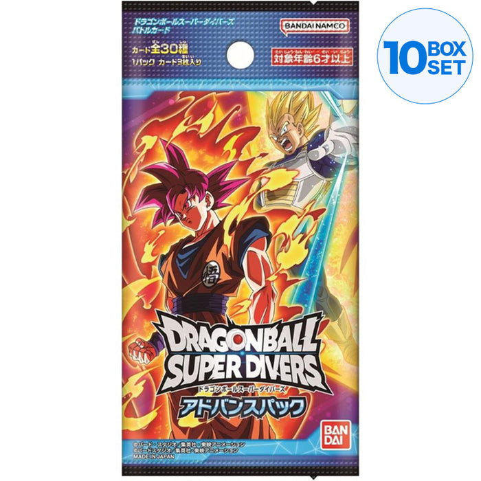 BANDAI Dragon Ball Super Divers Advance Booster Pack Box TCG JAPAN OFFICIAL