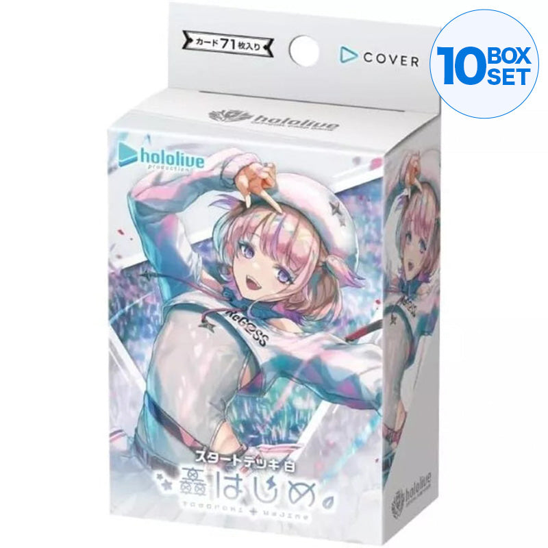 hololive Juego de cartas oficial White Hajime Todoroki Start Deck TCG JAPÓN OFICIAL