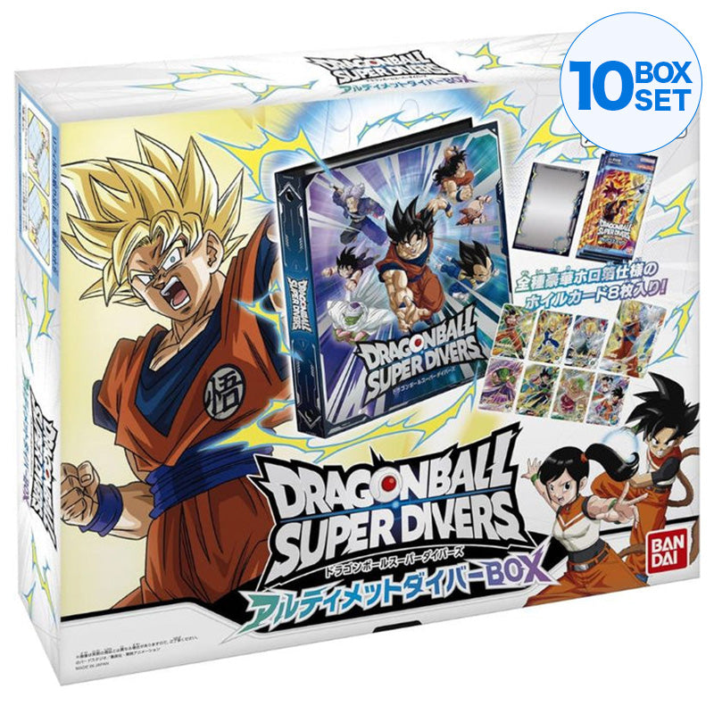 BANDAI Dragon Ball Super Divers Ultimate Diver Booster Pack Box TCG GIAPPONE