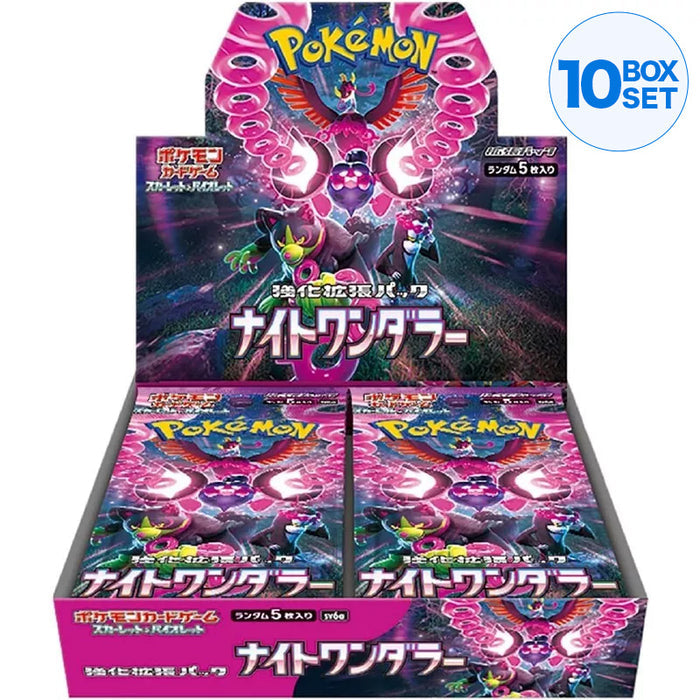 Pokemon Card Game Scarlet & Violet Booster Pack Night Wanderer BOX SV6a