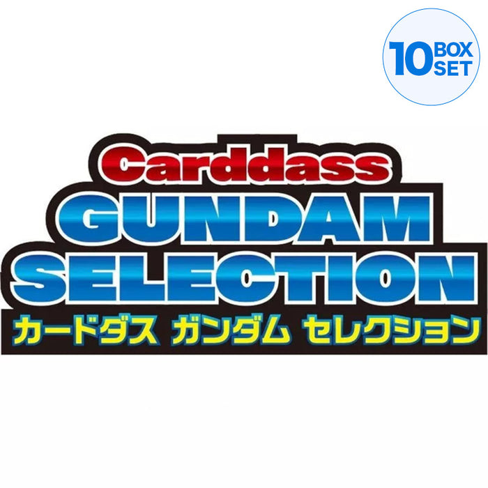 Bandai Carddass Gundam Seleção Booster Pack Box TCG Japan Oficial