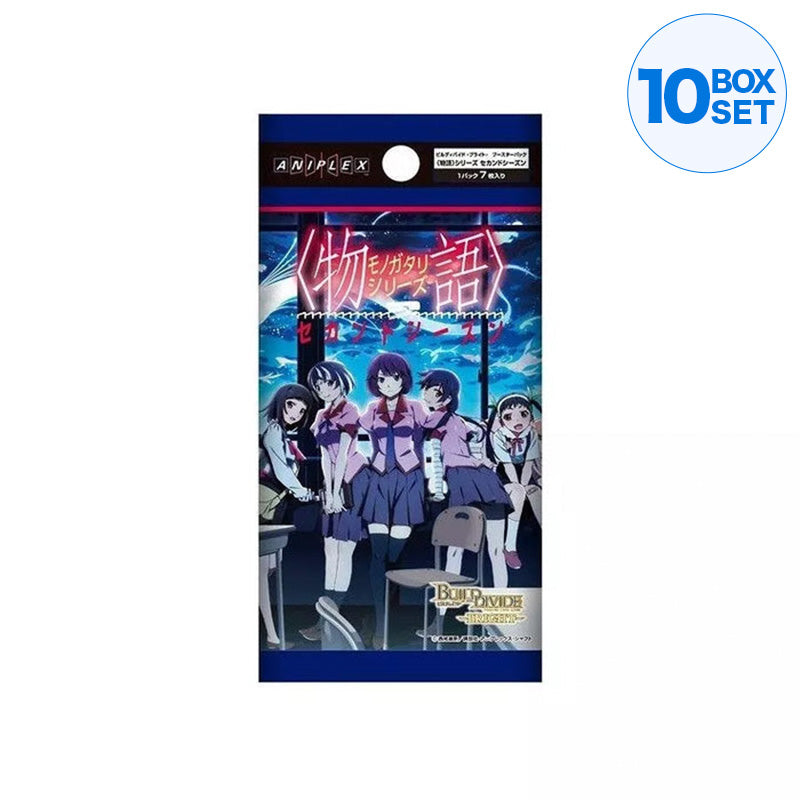 Build Divide Bright Monogatari Series 2ème Saison Booster Pack Box TCG JAPON