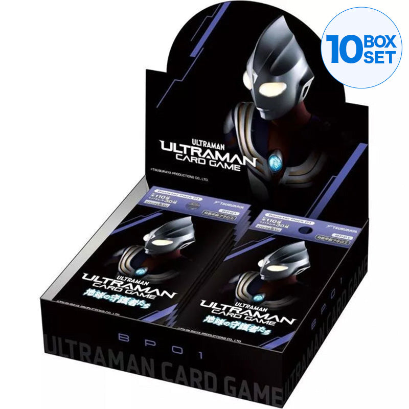 BANDAI Ultraman Guardiões da Terra BP01 Booster Pack Box TCG JAPÃO OFICIAL