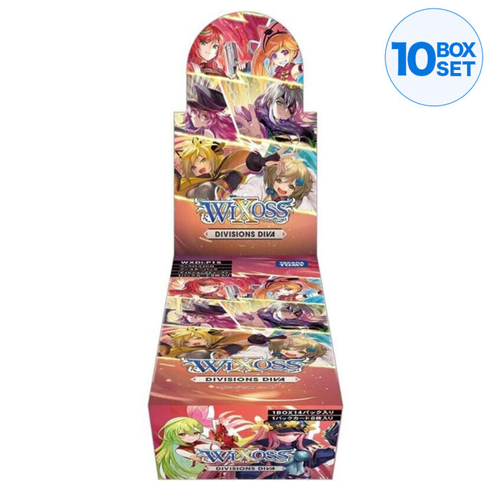 Takara Tomy Wixoss Divisions Diva Booster Pack Box TCG JAPON OFFICIEL