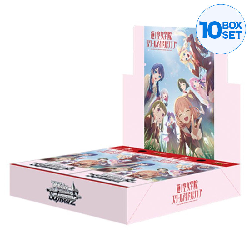 Weiss Schwarz Hasunosora Girls' High School Idol Club Booster Pack Box TCG JAPÃO