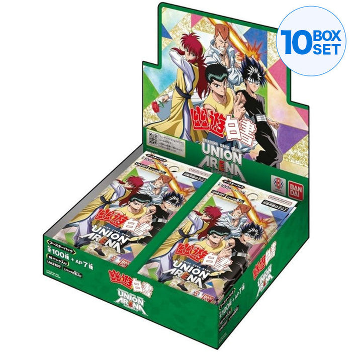 Bandai Union Arena Yuyu Hakusho Booster Pack Box UA21BT TCG JAPON OFFICIEL