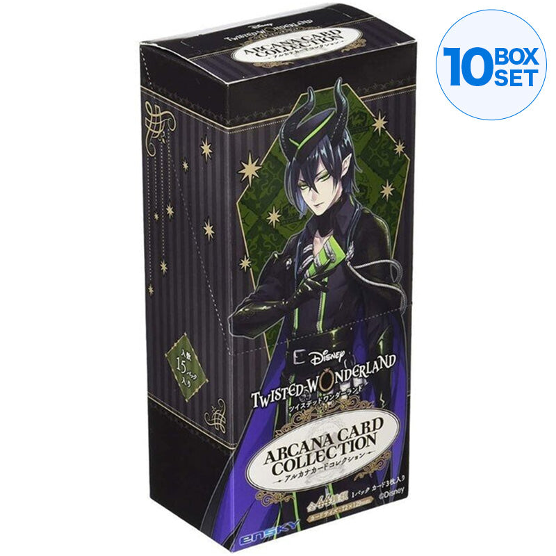 Ensky Disney Twisted Wonderland Arcana Card Collection Pack Box TCG JAPAN