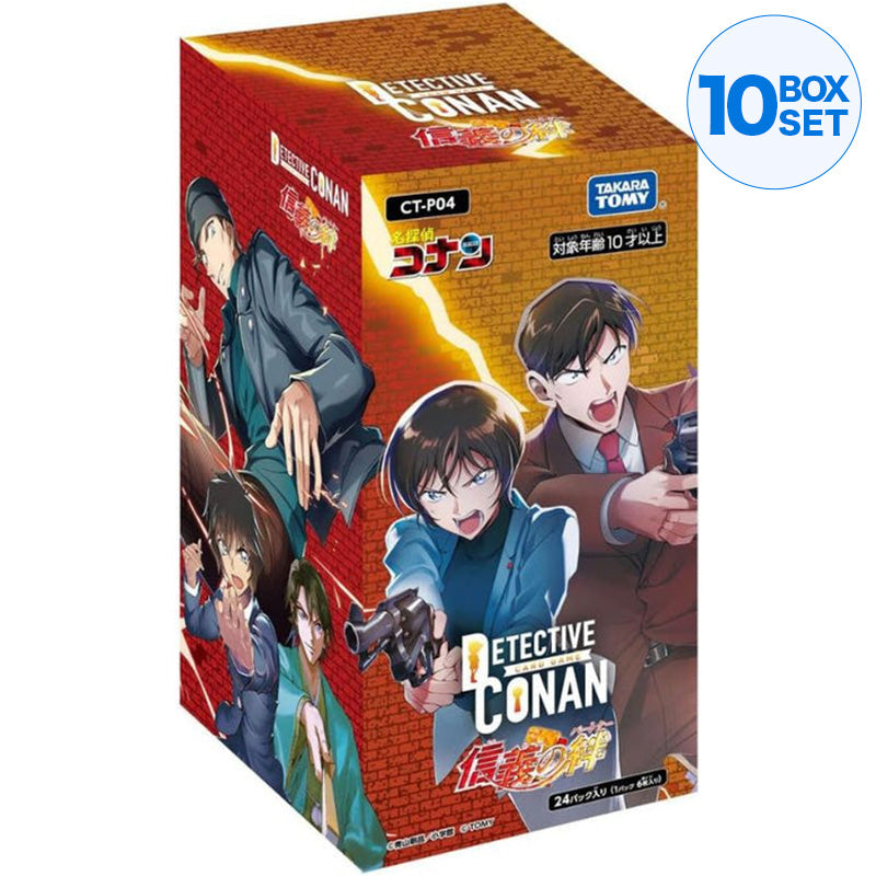 Detective Conan Bonds of Faith CT-P04 Booster Pack Box TCG UFFICIALE GIAPPONE