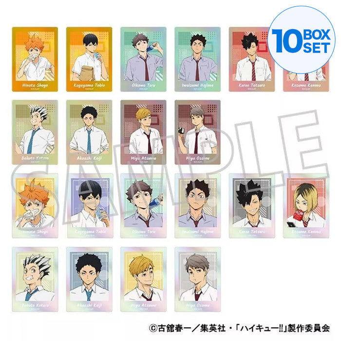 Haikyuu!! PashaColle Clear Ver. Pack Box TCG JAPAN OFFICIAL