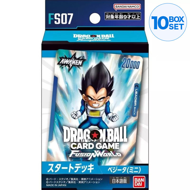 BANDAI Dragon Ball Super Card Game Starter Deck Vegeta Mini FS07 TCG GIAPPONE