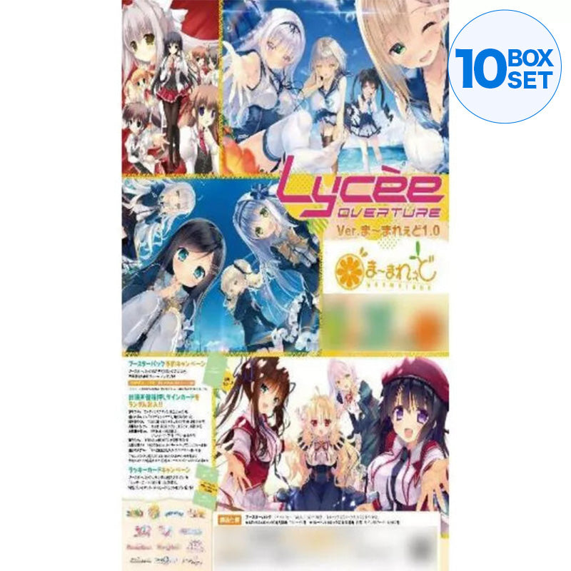 Lycee Overture Ver. Marmalade 1.0 Booster Pack Box TCG JAPAN OFFICIAL