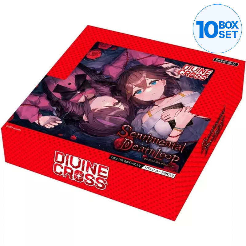 Divine Cross Sentimental Death Loop TCG Booster Pack Box Japón Oficial